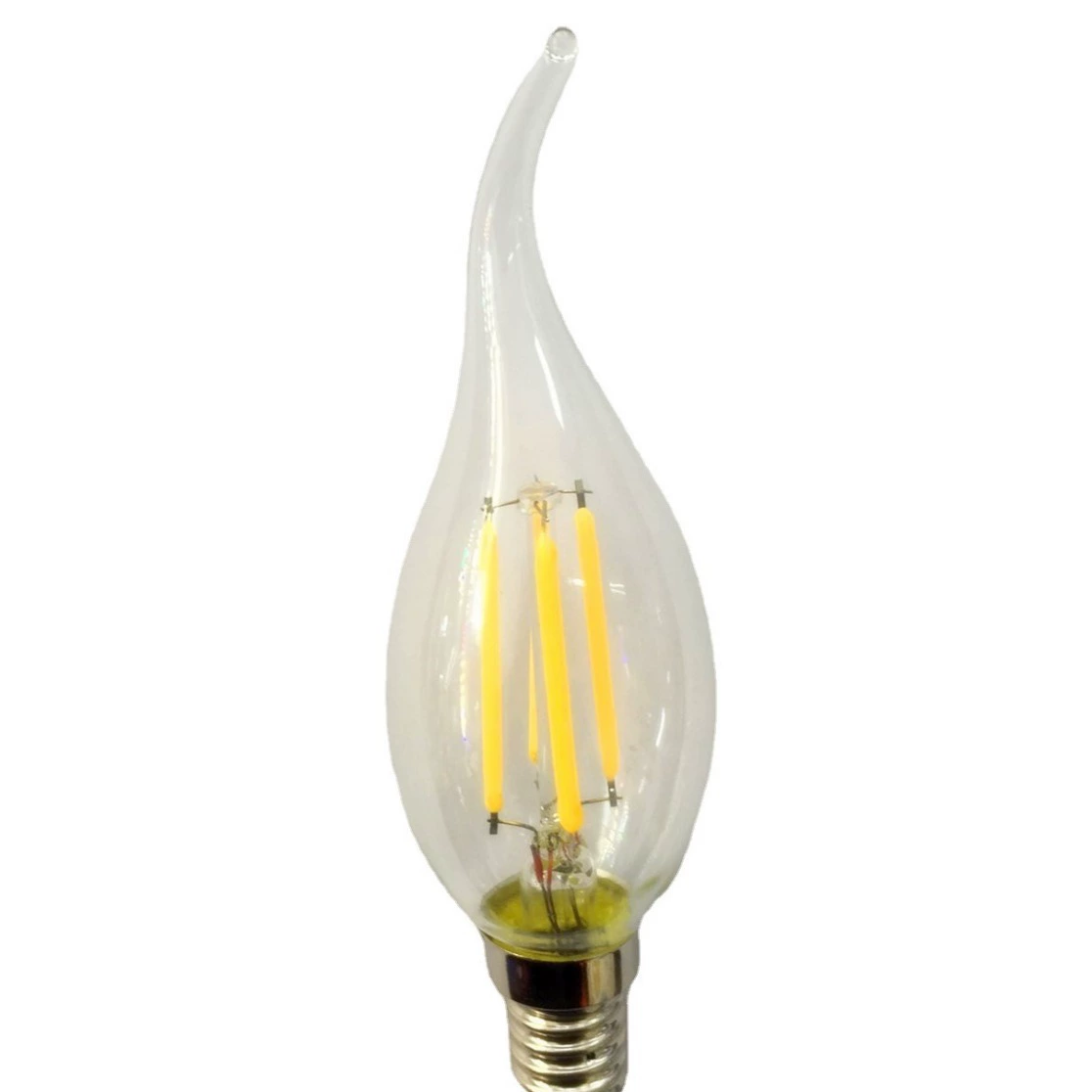 LED-нить пена имитация вольфрамовой нити пузырь Эдисон шип хвост пузырь 360 градусов сияние 2W4W6W E14 E27
