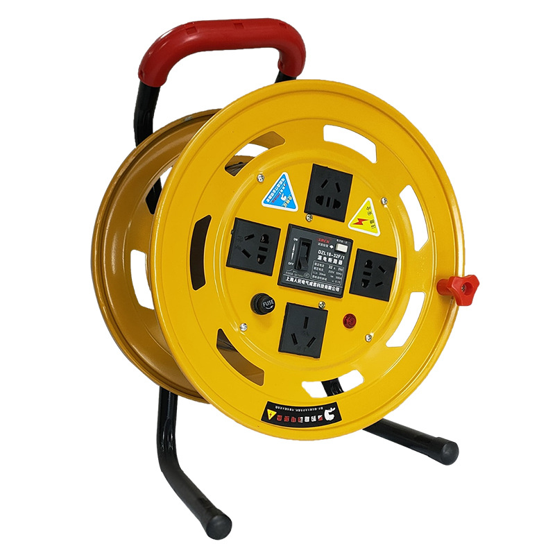 Bandeja de cable móvil 220V bandeja de arrastre de grado industrial de metal 2 núcleos 3 núcleos 30 m 50 m bandeja de cable fabricante al por mayor