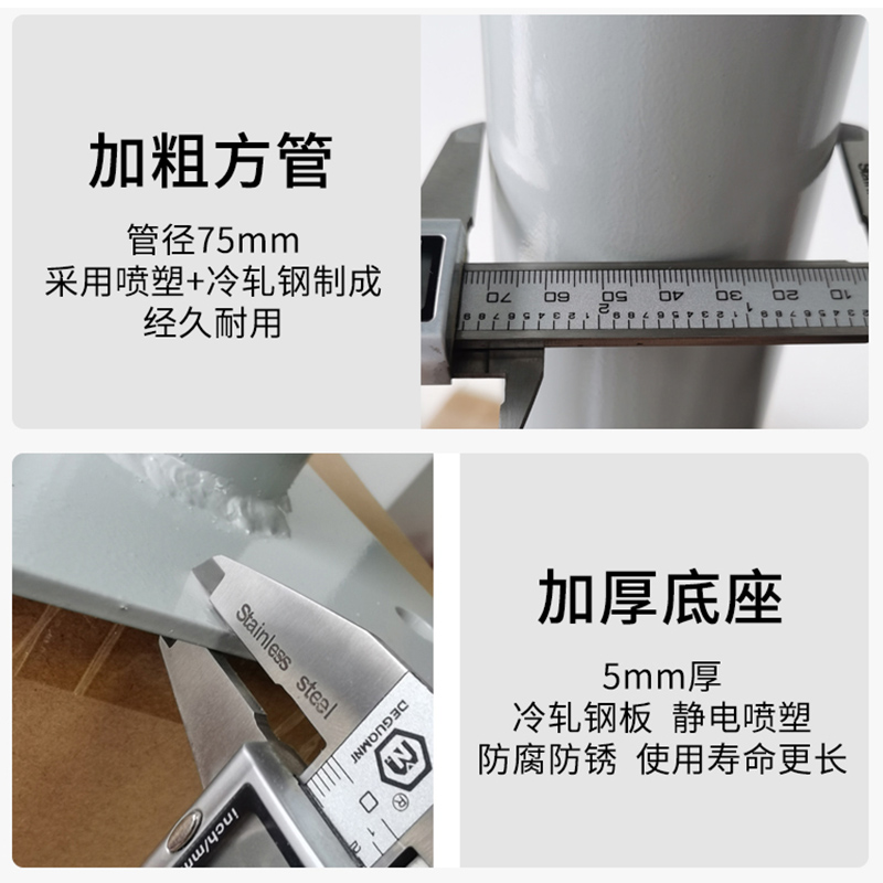 适用户外双路电动车充电桩立柱家用小区防雨插座单位直充电瓶车充