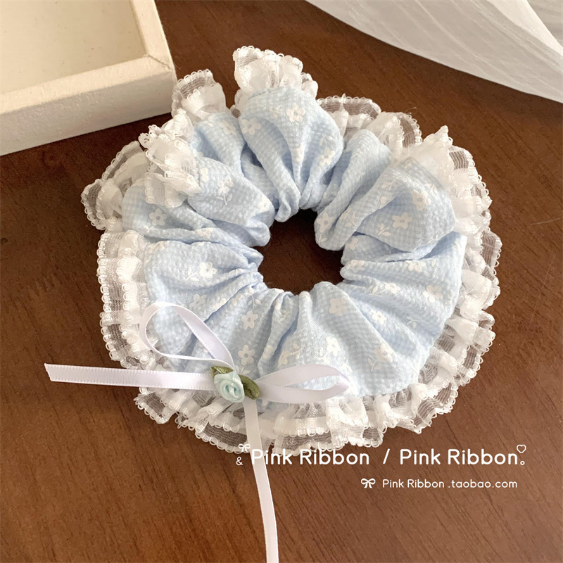 Correa coreana arco de mariposa intestino 2025 cabello anillo de cabello de cabello de cola de cabello de la niña decoración de invierno invierno decoración de invierno