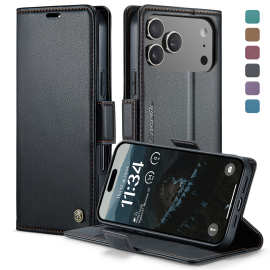 适用苹果17翻盖手机壳三星S25FE保护套iPhone16Pro插卡手机皮套