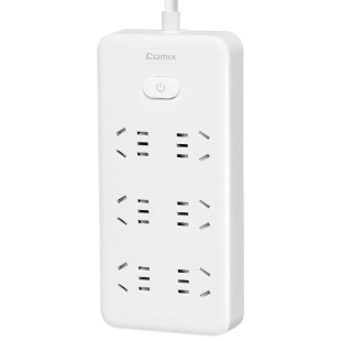 Qixin WZ628 Multifunctional Home Office Plug-in 30-hole 2.8-meter Intelligent Plug-in Board with Multi-Air Power Plug-in