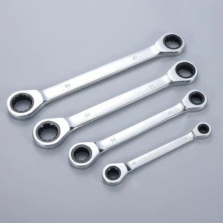 久通双头棘轮扳手快速扳手工具快速板手套装两用双向梅花扳手汽修
