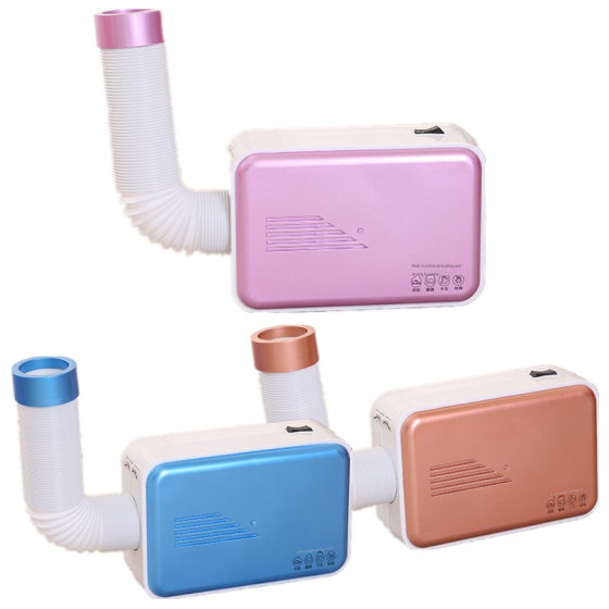 Cross-border small multifunctional dryer household shoes drying gloves blowing pet mite dryer 110V European gauge