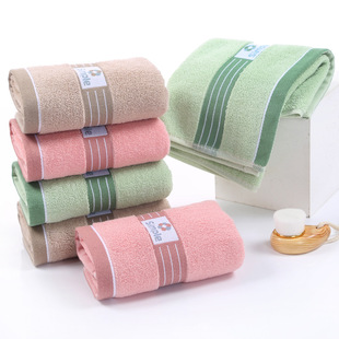 Factory wholesale cotton towel household thick absorbent wipe face cotton advertising gift return embroidered logo face towel