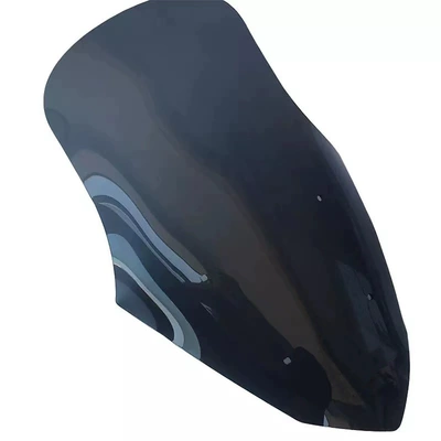 Motorcycle front windshield for 20 types of - blue-and-black-pc-non-breakable-material