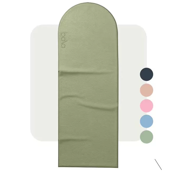 Yoga Mat Towel, Lightweight, Professional, Non-Slip, Shock-Absorbing, Noise-Reducing, Foldable, Washable, Dirt-Resistant, Rest Blanket, Round, Non-Slip