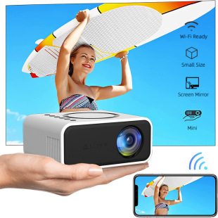 YT300 Wireless + Wired YT500 Mobile Phone wifi Same Screen Projector Home Mini Projector Mini Home