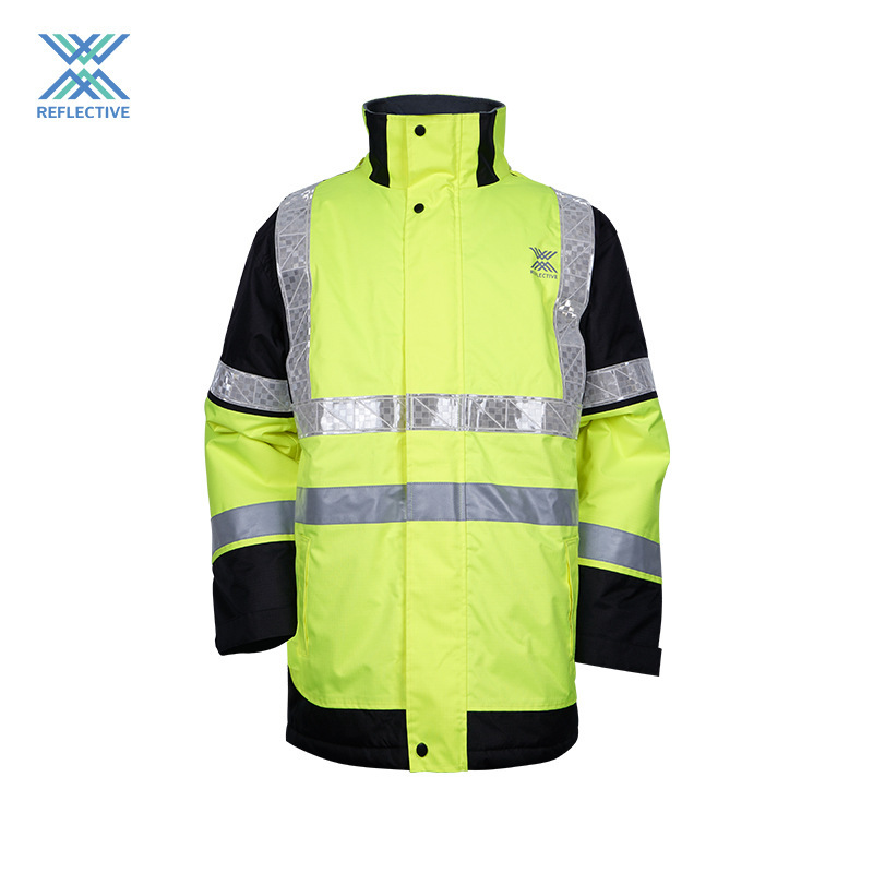 High-Brightness Reflective Traffic Safety Jacket High-Visibility Warning Protective Work Jacket High-Brightness Reflective Traffic Safety Jacket High-Visibility Warning Protective Work Jacket