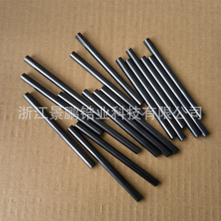 Black Zirconia Ceramic Pin Ceramic Shaft Polished Skirting Mirror Ceramic Plunger High Precision Insulation Durable