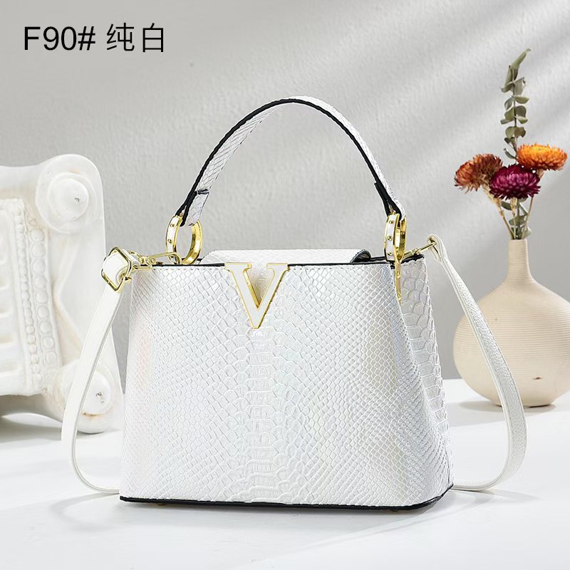 Bolso elegante y texturizado con diseño de piel de serpiente y patrón de cocodrilo, bolso versátil para llevar cruzado o al hombro, bolso informal para mujer, bolsos transfronterizos.