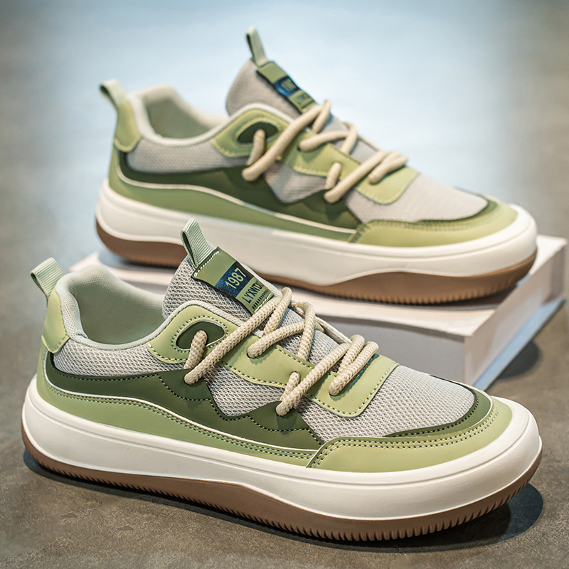 Zapatos Deportivos para Hombre, Verano 2026, Nuevos, Versátiles, Transpirables, con Malla, Antideslizantes, Suela Suave, Casuales