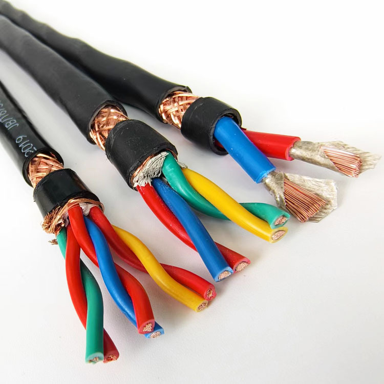 国标nh-rvsp2芯1 1.5 2.5耐火屏蔽线485通讯信号线 消防电缆电线