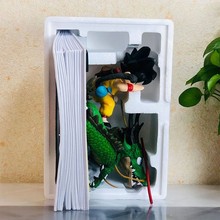 七龙珠GK 漫画扉页小悟空地台骑龙手办模型 动漫周边场景 Aa动漫