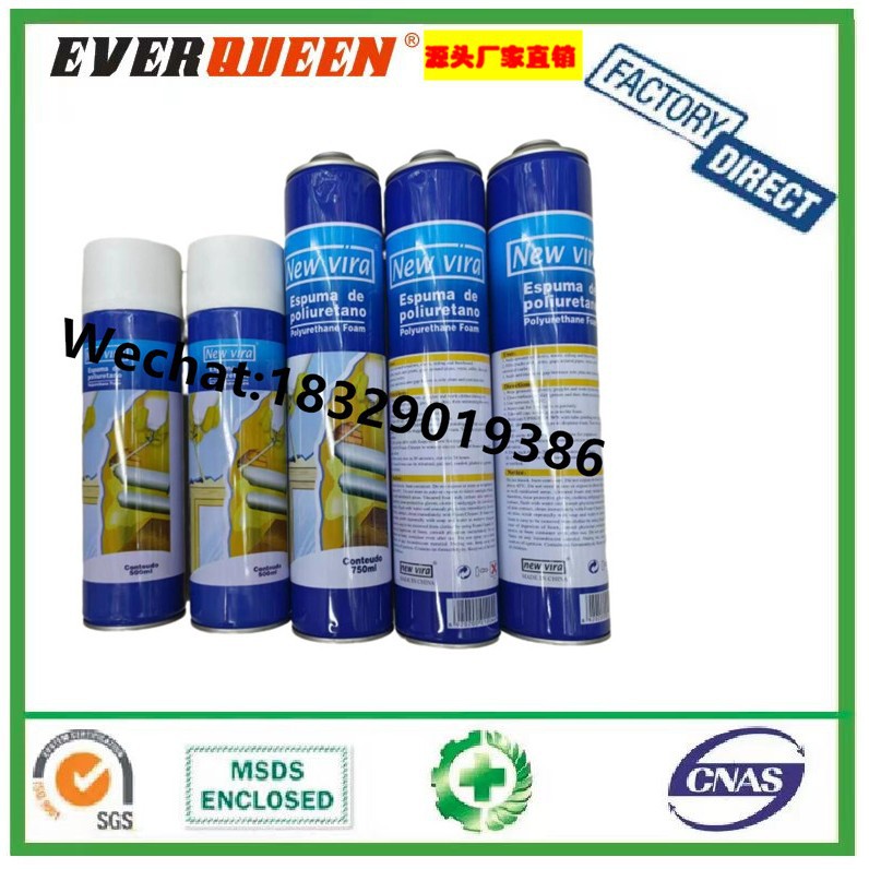 泡沫填缝剂填充剂发泡胶聚氨酯门窗通用型防水膨胀补缝泡沫 胶批