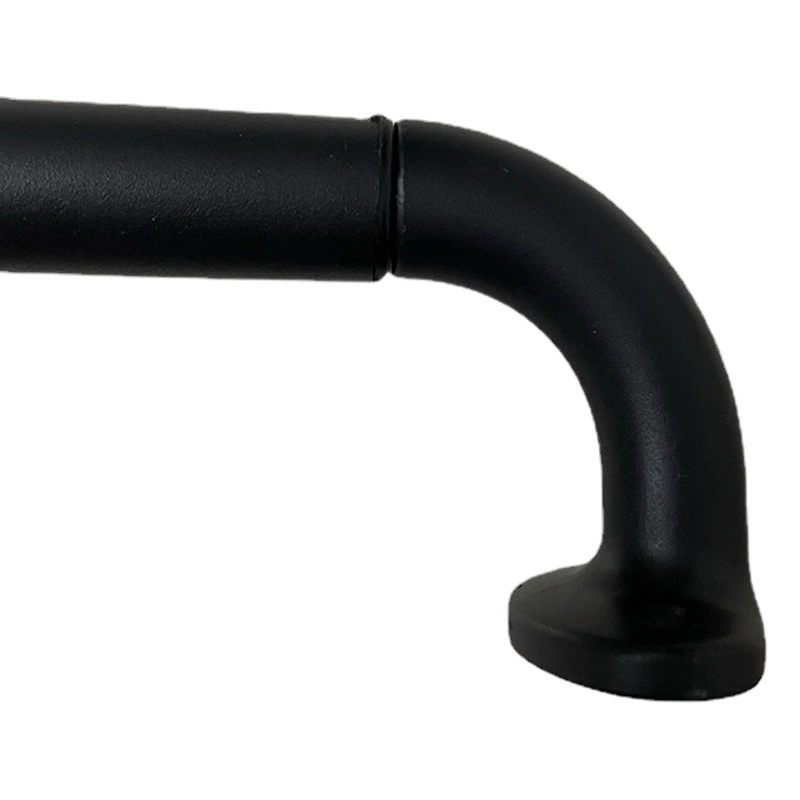 (Продолжение) Штанга для затемняющих штор с перфорированной обертывающей конструкцией, металлическая телескопическая штанга, полная затемняющая регулировка для внутреннего и наружного использования.