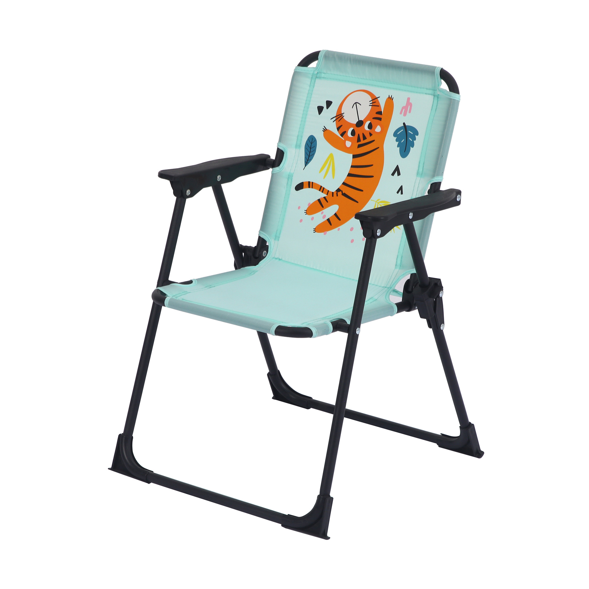 Nueva silla plegable portátil, silla de balcón de dibujos animados para niños domésticos, silla de camping de pesca al aire libre multifuncional al por mayor