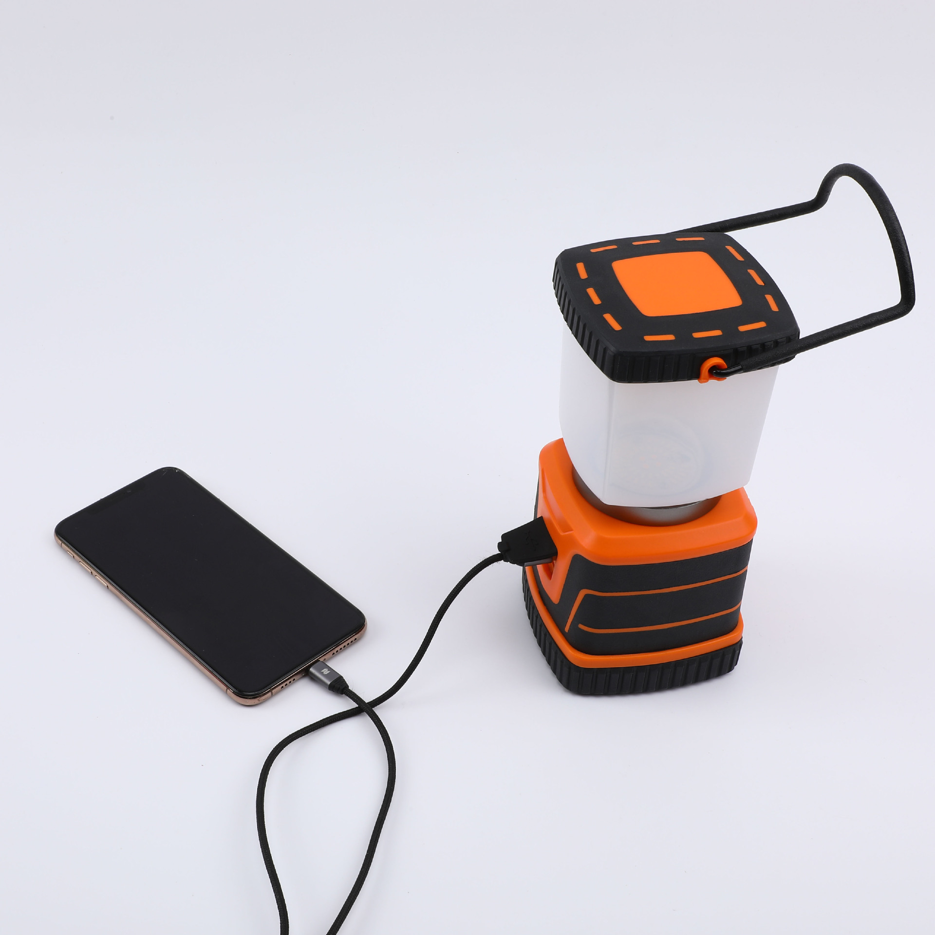 Nuevo alto luminoso lámpara de camping lámpara portátil al aire libre camping noche pesca montar carga tesoro función Luz suave lámpara de la tienda