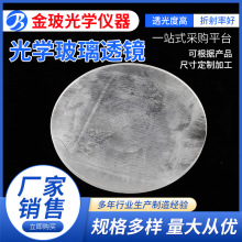 光学玻璃透镜cob小路灯透镜球面凸摩托车灯型件石英