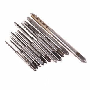 10Pc Mini Tap Die Set 11-Piece DIY Micro Tap Set M1-3.5