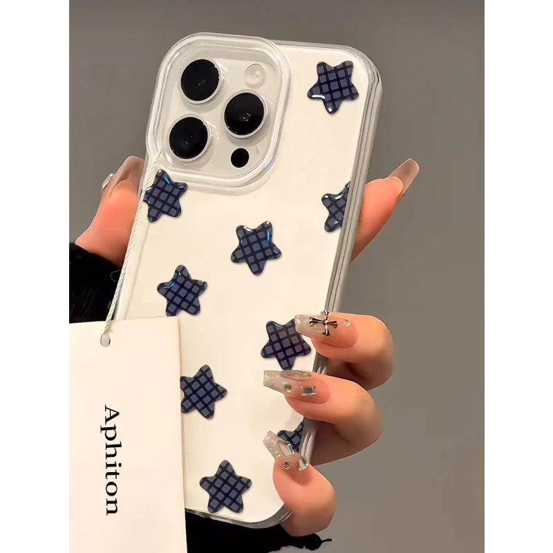 Estrella de cuadros negros para iphone16pomax Apple 15pr teléfono móvil g 14 nuevo 13 · Apple 16pro