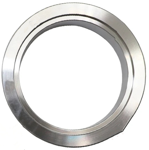 Exhaust Pipe Male and Female Flange Kit Car Modification Pipe Clamp Manufacturer In-Stock 304 Stainless Steel V-Type Clamp Hoop