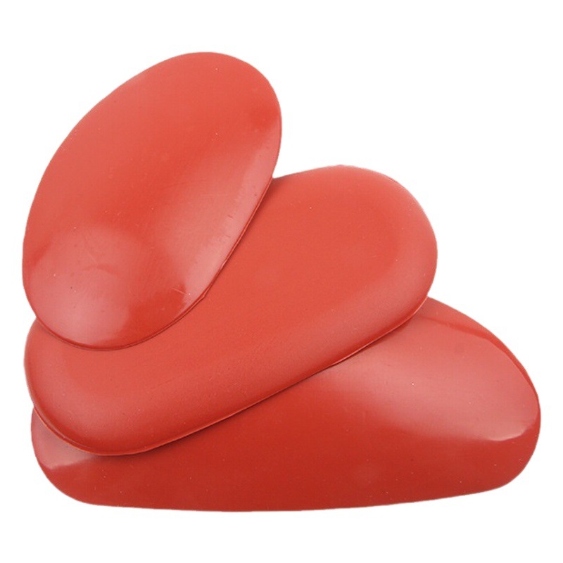 3 unidades traje arcilla oval silicona raspador DIY arcilla raspador arte pintura herramientas talla reparación suministros en blanco