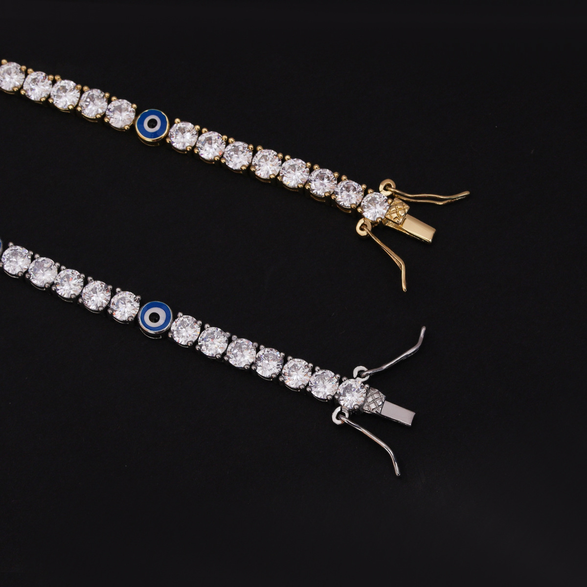 Devil's Eye Tennis Bracelet 8