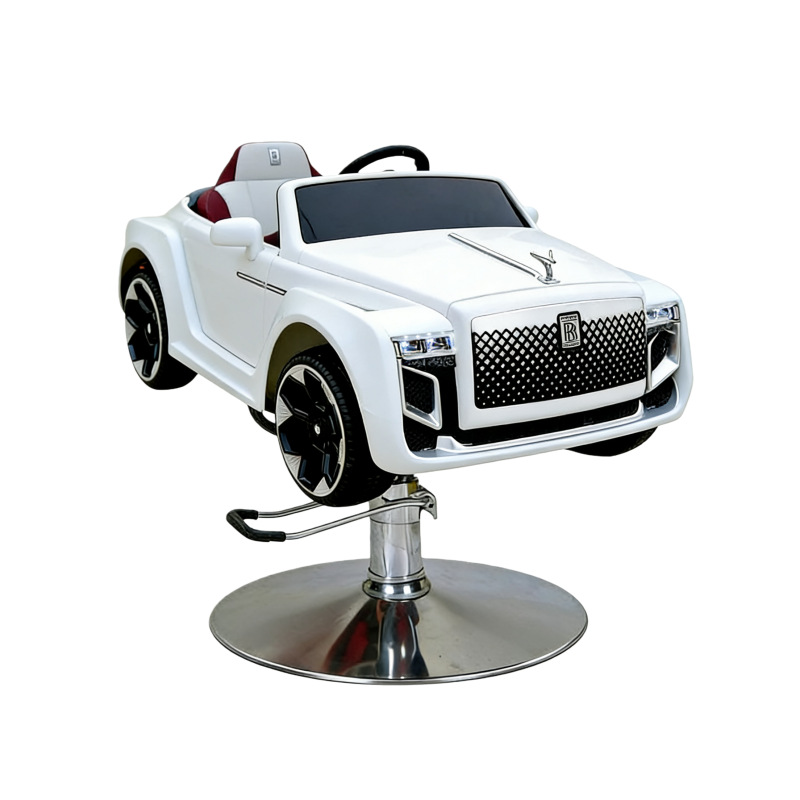 Silla de peluquería transfronteriza para niños silla de cabello giratoria silla de elevación salón de peluquería multifuncional asiento de automóvil de dibujos animados al por mayor image 26