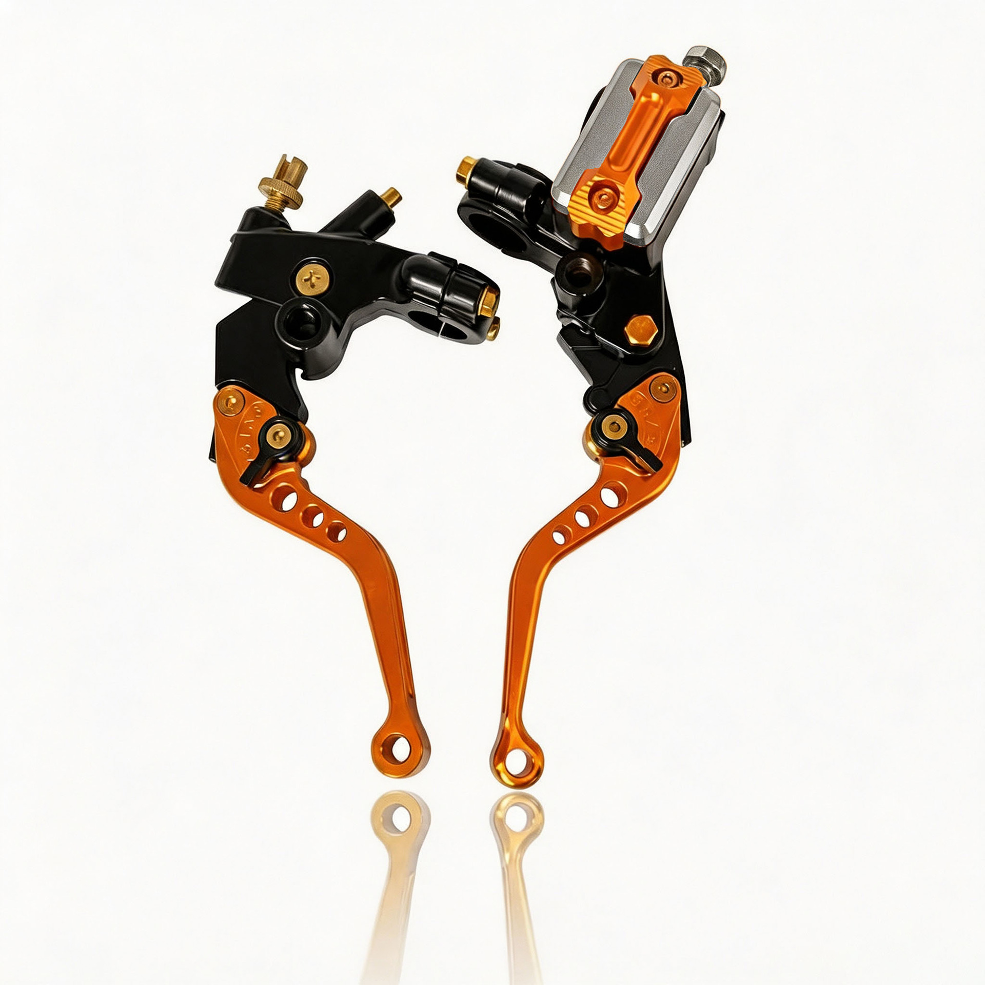 Motorcycle Direct Push Brake Master Cylinder Hj125T-6 Left Brake Assembly 22mm Hydraulic Disc Brake Universal Modification Parts