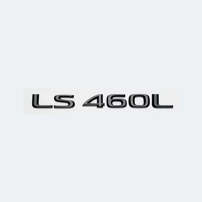 logo LS350 LS400 LS460hL | Car logo - ls460l-glossy-black