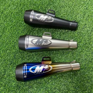 Motosiklet M4 quyruq 51MM universal səsboğucu: NINJA400, Race 350, R3, ZX6R, 321RR