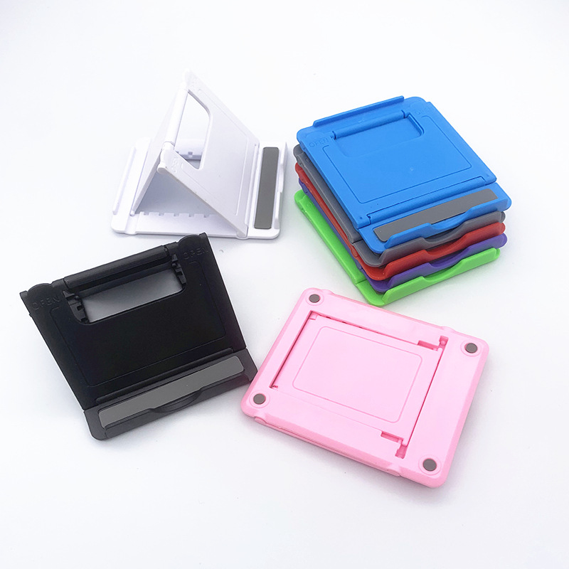 新款手机平板折叠支架桌面支架懒人调节支架礼品logo热卖