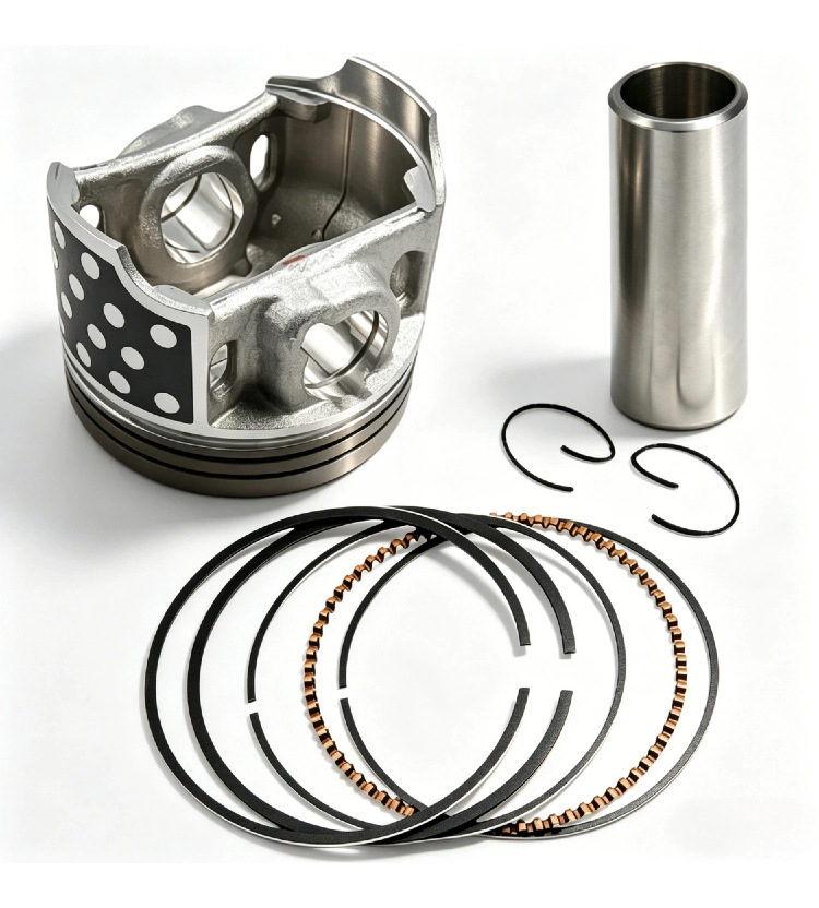 Suitable for Sundiro Piaoyue 110 KWB Weiwu WAVE110 cylinder kit KO3 cylinder block piston ring kit 50mm