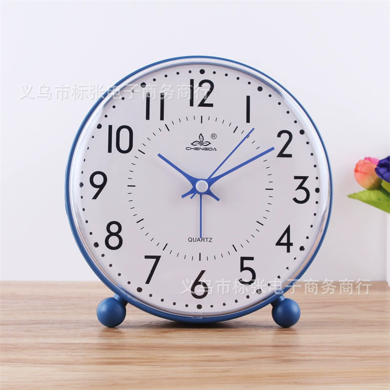 Мода большой шрифт старые часы для студентов, чтобы вставать, специальные будильники, домашние спальни настольные часы, небольшие шумные часы оптом