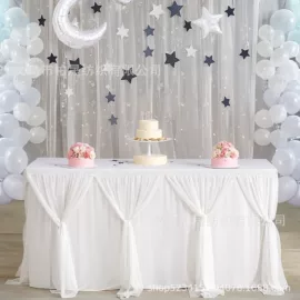 酒店桌布台布;纱幔/帷幔;桌旗