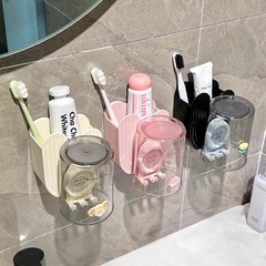 歯ブラシの棚は穴を開けないでください。軽くて豪華です。