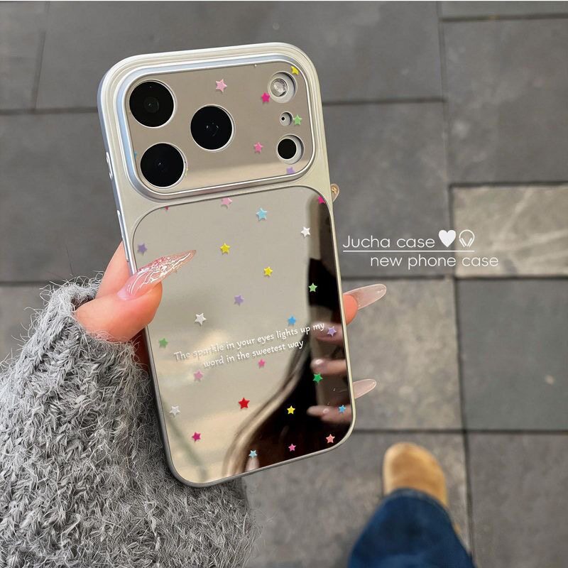 Little Star is suitable for Samsung s25ultra phone case s26+s22 mirror s23+s24fea57 iPhone17 Little Star is suitable for Samsung s25ultra phone case s26+s22 mirror s23+s24fea57 iPhone17
