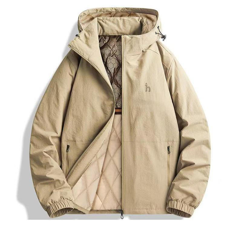 Autumn demi-season jacket, travel set