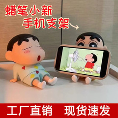 ディザトーンネットの赤いタイプのエナメルクレヨンの小さい新しい携帯電話の支えのかわいい漫画のデスクトップの置物のアイデアの携帯電話の支えの台