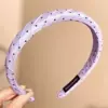 Purple striped dots