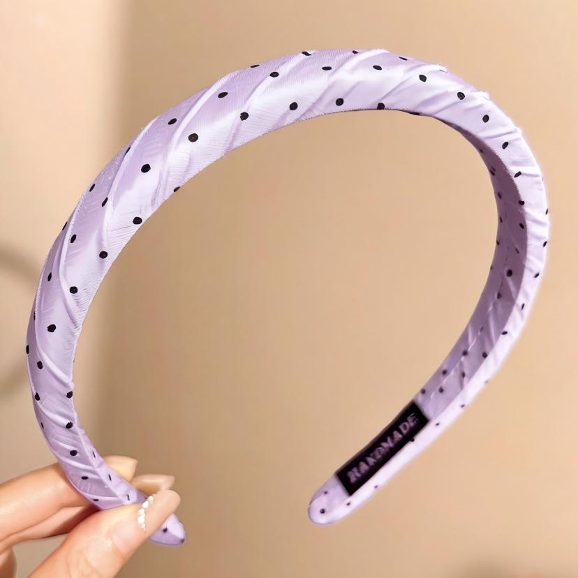 Alta calidad, lujo ligero, pequeña esponja fresca, diadema de color fino, venta al por mayor para mujer, paquete de pelo superior de cráneo alto, horquilla de lavado de cara de verano image 105