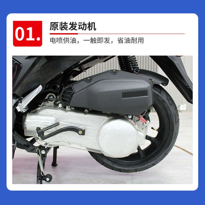 Компания по внешней торговле экспортируемый скутер на двух колесах Warrior 150CC с топливным бензиновым двигателем, фабрика оптовая