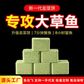 鱼在飞草鱼饵料抛竿海竿爆炸钩窝料野钓全能巨物方块饵鱼饵料批发