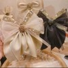 Cute hairpins with bow with tassels, hairgrip, hair accessory, light luxury style, Korean style