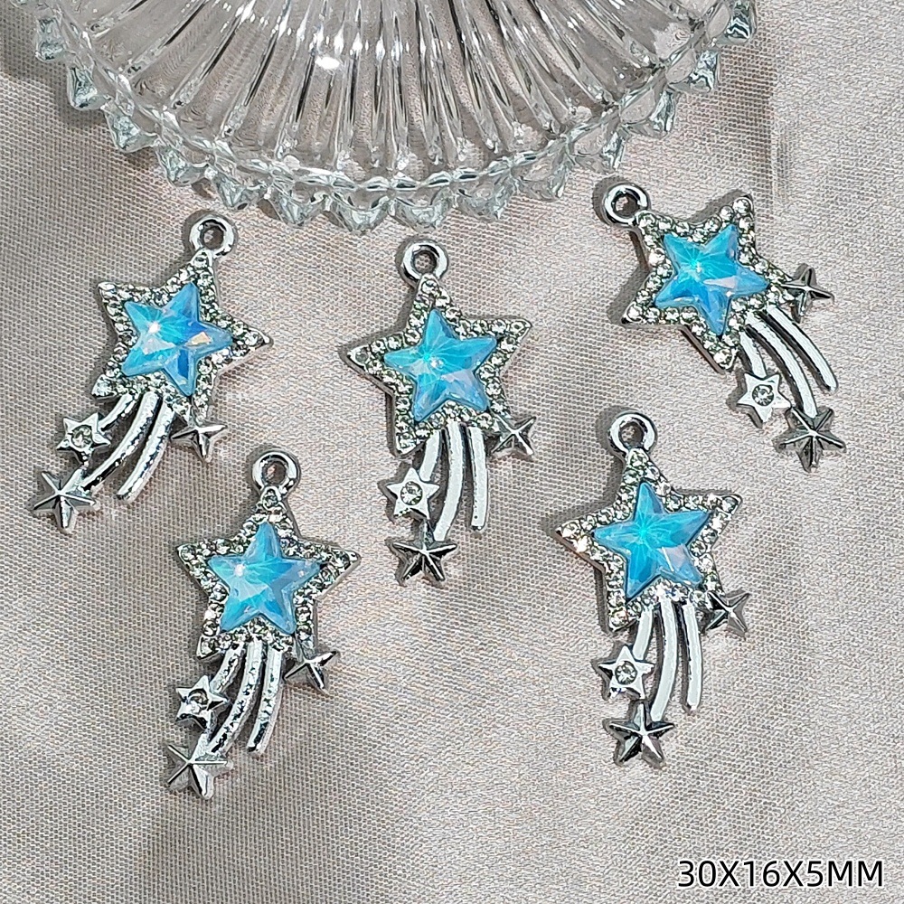 Exquisitos accesorios de joyería colgante de diamante de alta protección ultravioleta al por mayor collar DIY artesanal colgante de materiales de ropa de pulsera