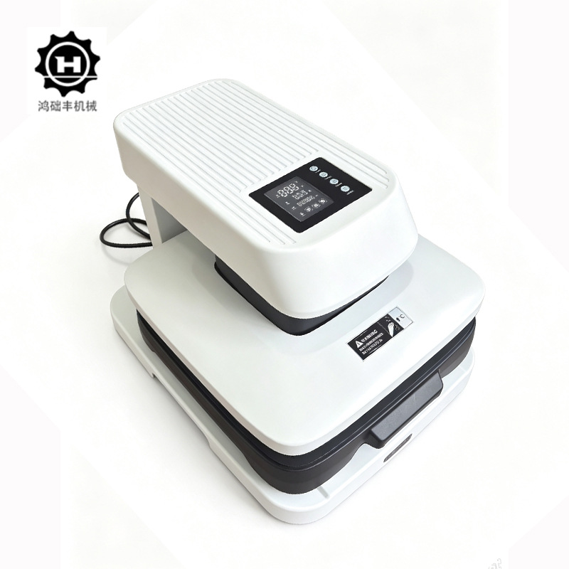 Automático 3838 máquina de caldo automático pequeña prensa automática en caliente para camisetas domésticas de transferencia de calor caldo eléctrico