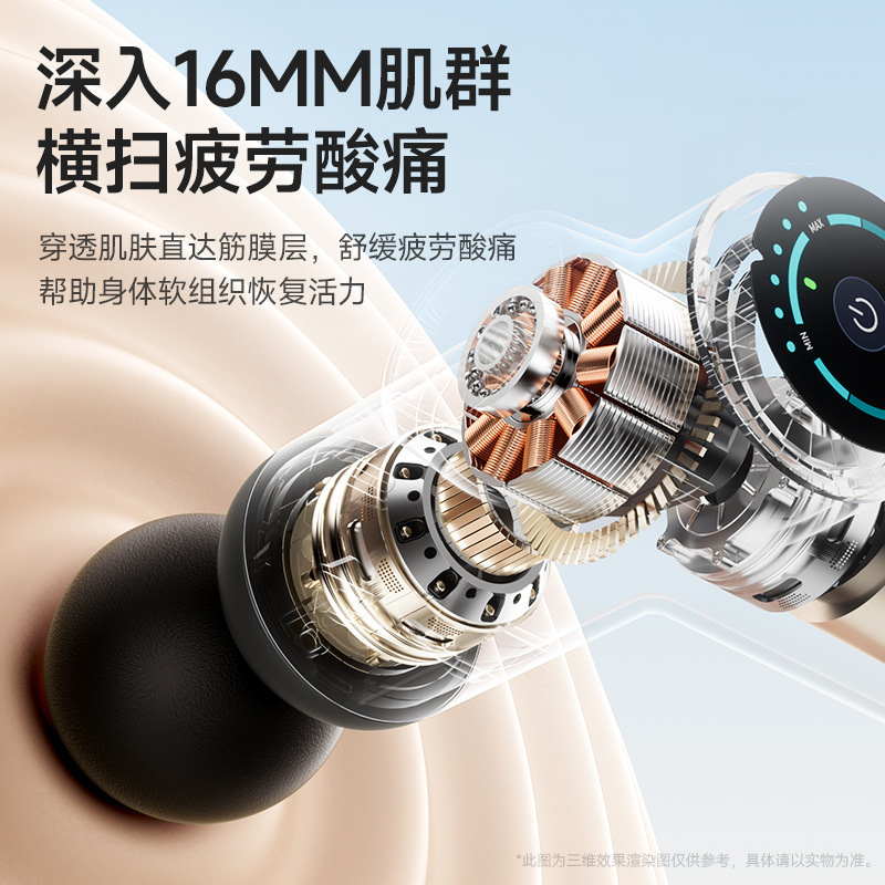Konka ミニ筋膜ガン家庭用ポータブル電動振動マッサージャー筋肉リラクゼーションマッサージガン筋膜ガン工場|undefined