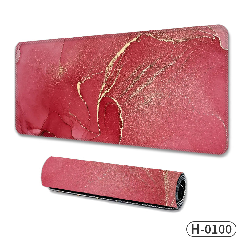 almohadilla de ratón de mármol transfronteriza caliente de oficina aprendizaje almohadilla de escritorio de computadora Amazon exitosa almohadilla de ratón de juego de deportes electrónicos