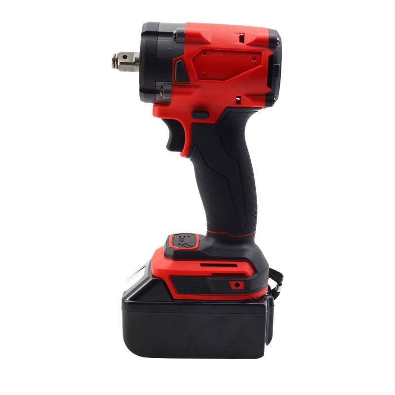 外贸款大扭力电动扳手无绳锂电池无刷扳手工程电动扳手套装批发